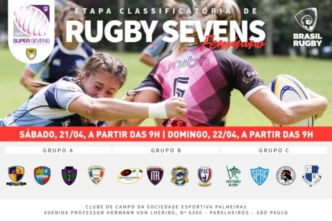 Super Sevens Feminino tem etapa classificatória para definir as últimas 4 equipes fixas do Circuito 2018