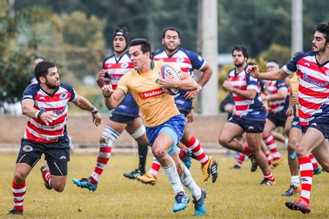 Brasil supera o Paraguai por 66 a 10 no Rugby XV