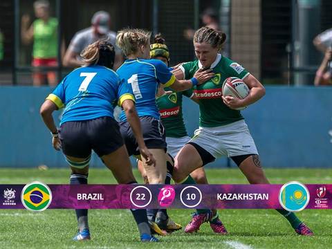 Seleção Brasileira Feminina relacionada para a etapa do Canada da Série Mundial de Sevens